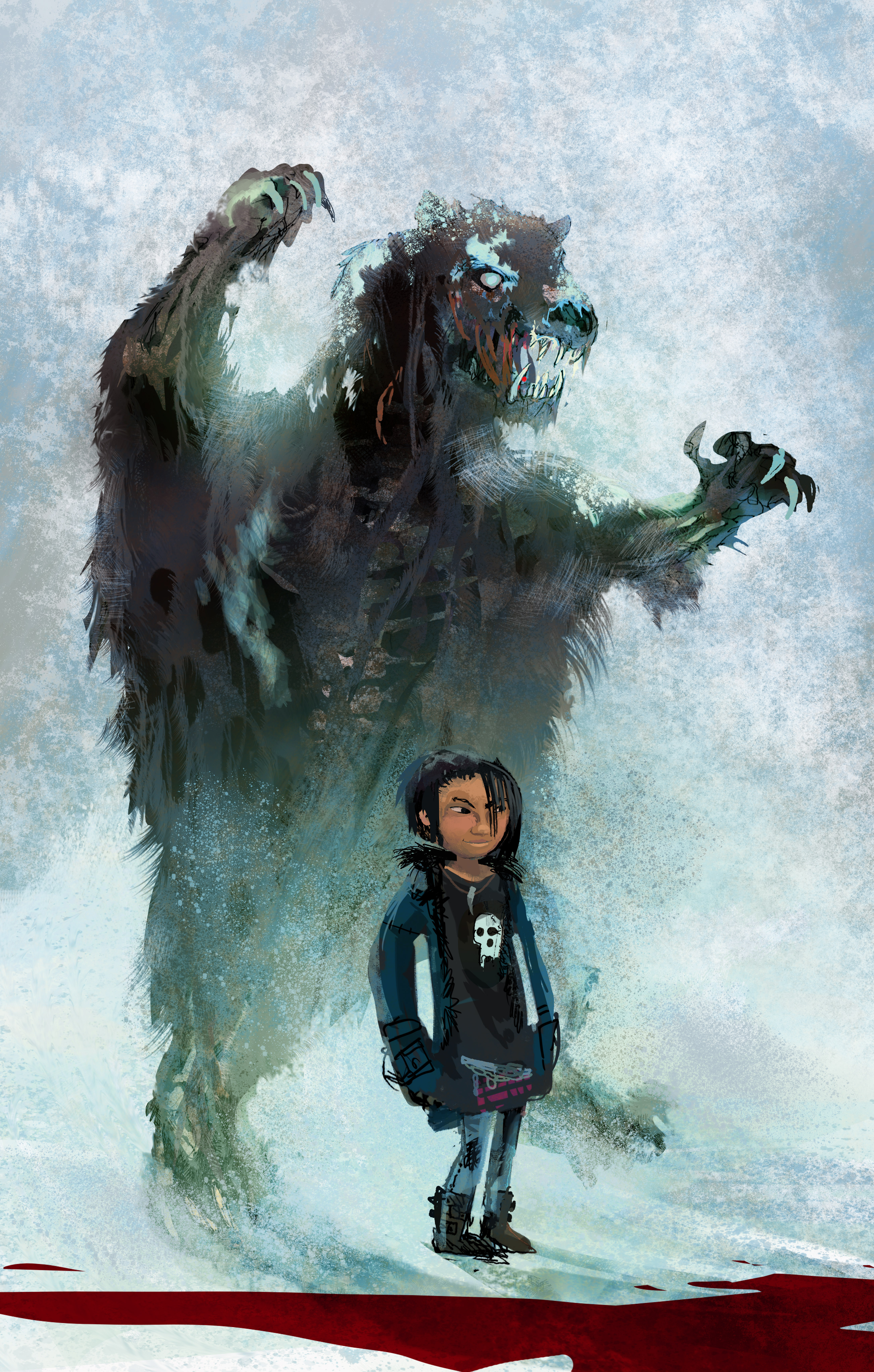 Inna and the bear
